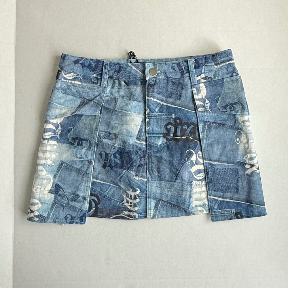 White Fox You Lost Me Mini Skirt